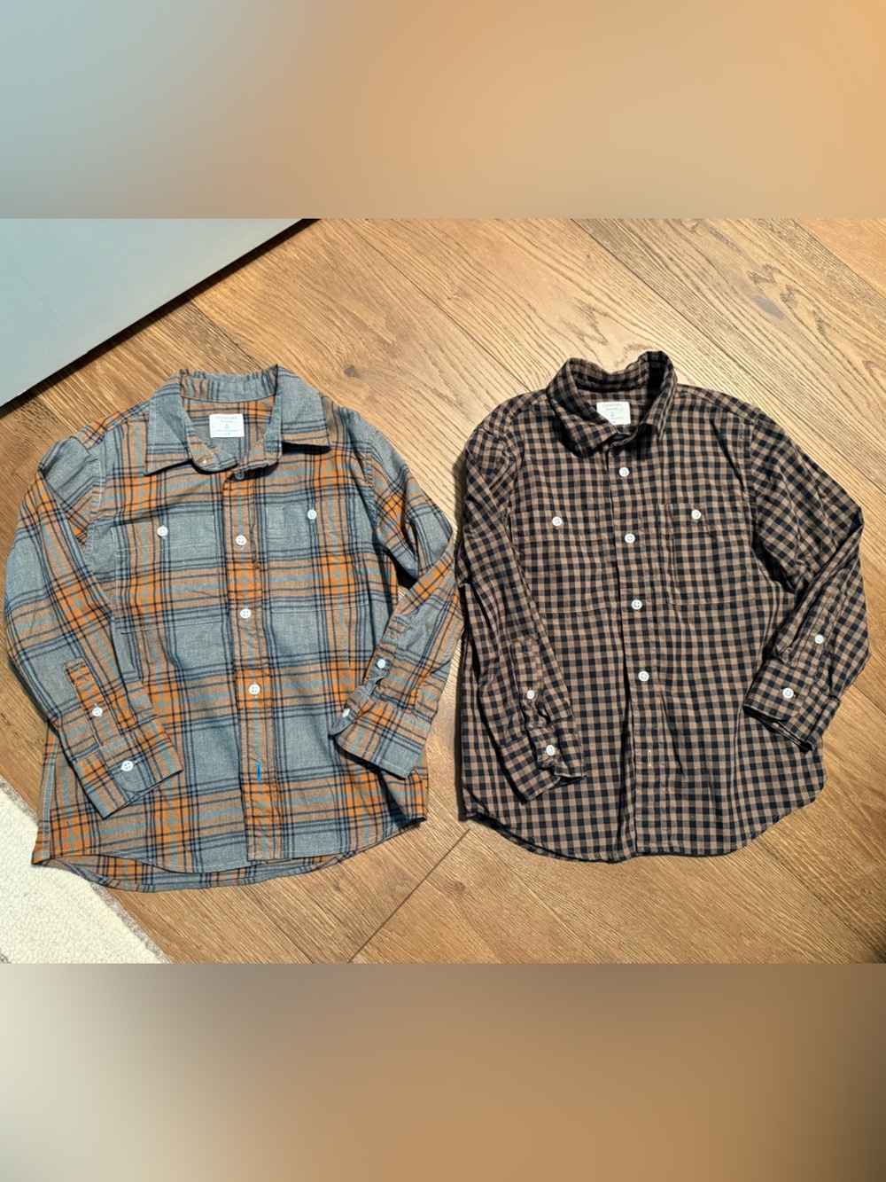 Two J. Crew Button Down Shirts- Perfect For Fall!